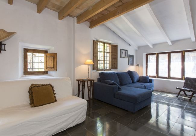 Villa Es Cocó Sóller Wohnzimmer