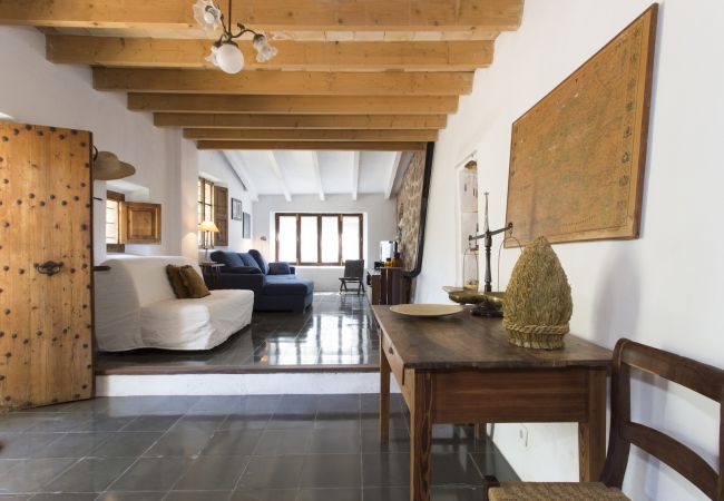 Villa Es Cocó Sóller Wohnzimmer