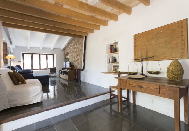 Villa Es Cocó Sóller Wohnzimmer