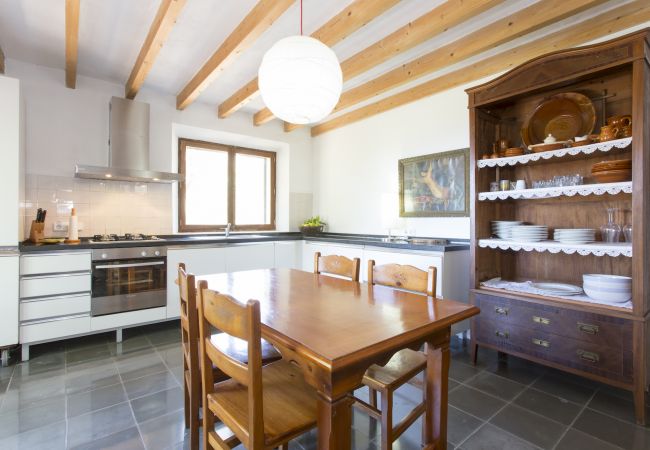 Villa Es Cocó Sóller Kochen