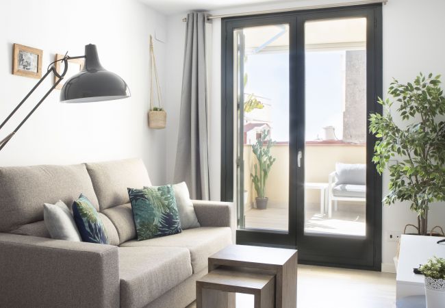 Ferienwohnung in Sitges - URBAN SUITES SITGES TERRACE