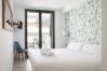 Schlafzimmer Ferienwohnung Sitges Terrace