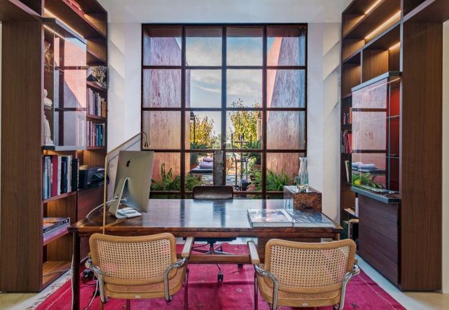 Büro in der Villa Sohn Cifre Manacor Mallorca Sekretariat urlaub villa Manacor Mallorca