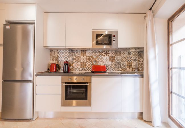 Ferienwohnung Palma Zentrum mit ausgestatteter Küche