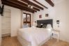 Schlafzimmer Ferienwohnung Palma Mallorca Zentrum