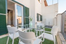 Terrasse Ferienwohnung Palma Mallorca