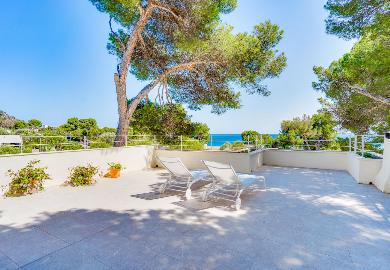 Meerblick in Ferienwohnung Mallorca Meerblick in Ferienwohnung Mallorca