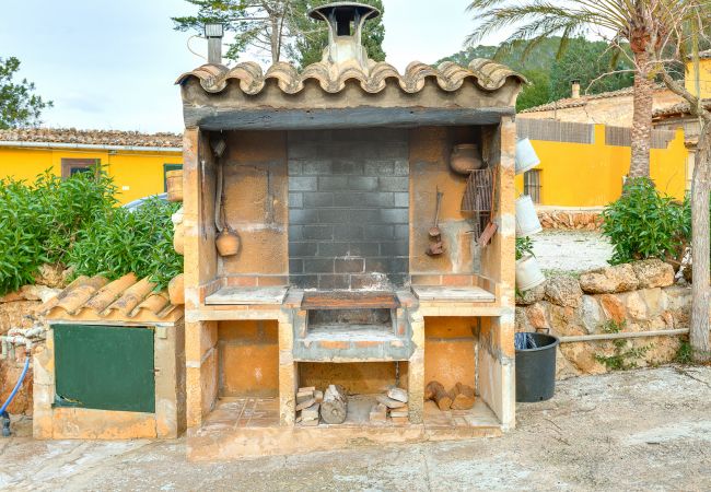 Barbacoa en Villa vacaciones Andratx Mallorca