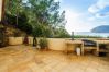 Barbacoa Villa alquiler vacacional Mallorca piscina