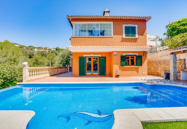 Piscina de Villa en alquiler en Portals, Mallorca