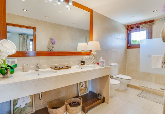 Baño de villa de vacaciones Palma Mallorca