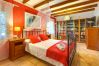 Bedroom double bed villa rental Mallorca