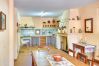 Kitchen oven fireplace villa holiday rental Mallorca