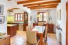 kitchen dining villa holiday rentals Mallorca