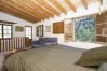 Bedroom mountain views holiday villa Majorca