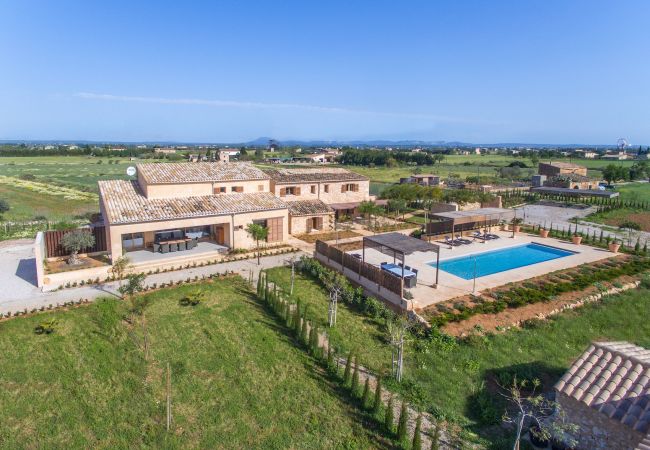 Sa Sinia Vella in Es Trenç, Mallorca, with pool and natural landscape Villa holiday rental Mallorca pool nature