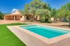 Villa Calvia and its swimming pool