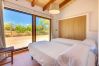 Villa Calvia bedroom garden holiday rental Mallorca