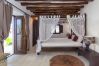 Bedroom beams villa Luxury Ibiza Holidays