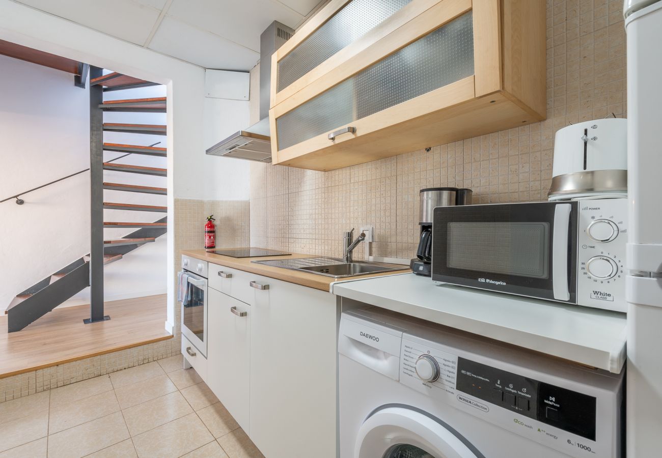 Equipped kitchen of Palma holiday apartment Equipped kitchen of Palma holiday apartment