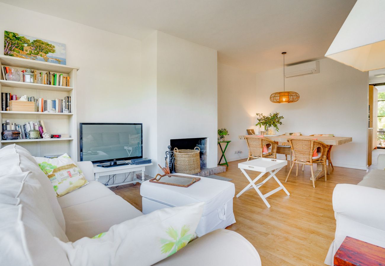 Living room of holiday apartment in Mallorca Living room of holiday apartment in Mallorca