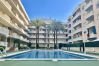 Pool of holiday apartment La Pineda Tarragona