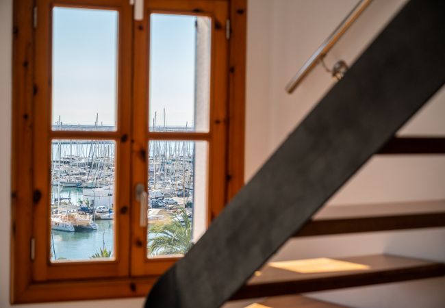 Apartment in Palma de Mallorca - MOLI 37 HOUSE - PORT VIEW TERRACE