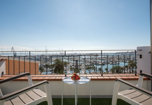 Apartment in Palma de Mallorca - MOLI 37 HOUSE - PORT VIEW TERRACE