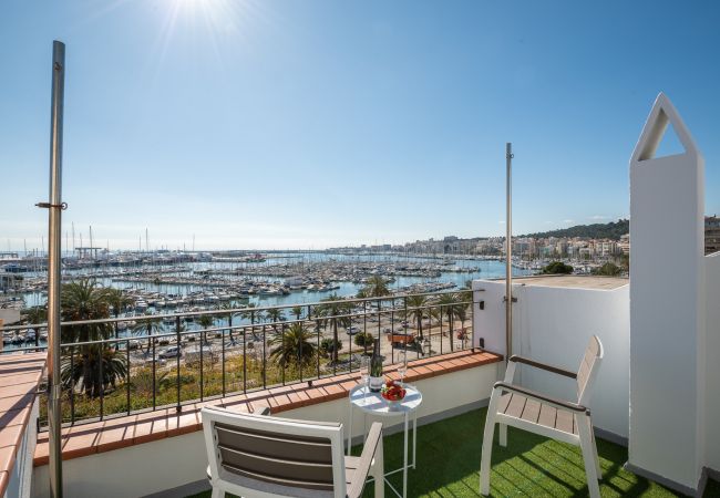 Apartment in Palma de Mallorca - MOLI 37 HOUSE - PORT VIEW TERRACE