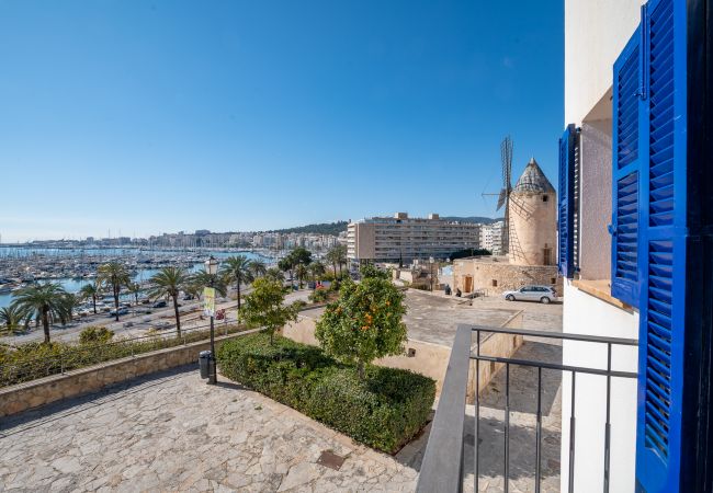 Apartment in Palma de Mallorca - MOLI 37 HOUSE - PORT VIEW TERRACE